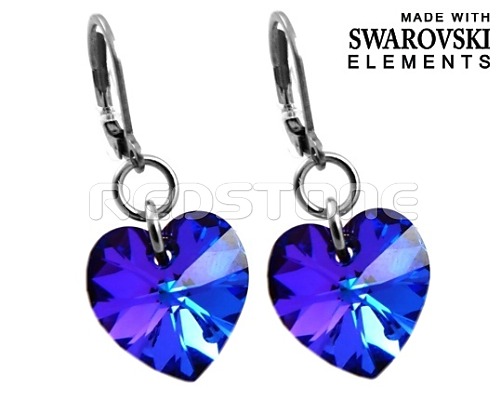 Náušnice Swarovski Elements RED816 